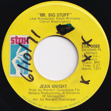 画像をギャラリービューアに読み込む, Jean Knight - Mr. Big Stuff / Why I Keep Living These Memories (7 inch Record / Used)
