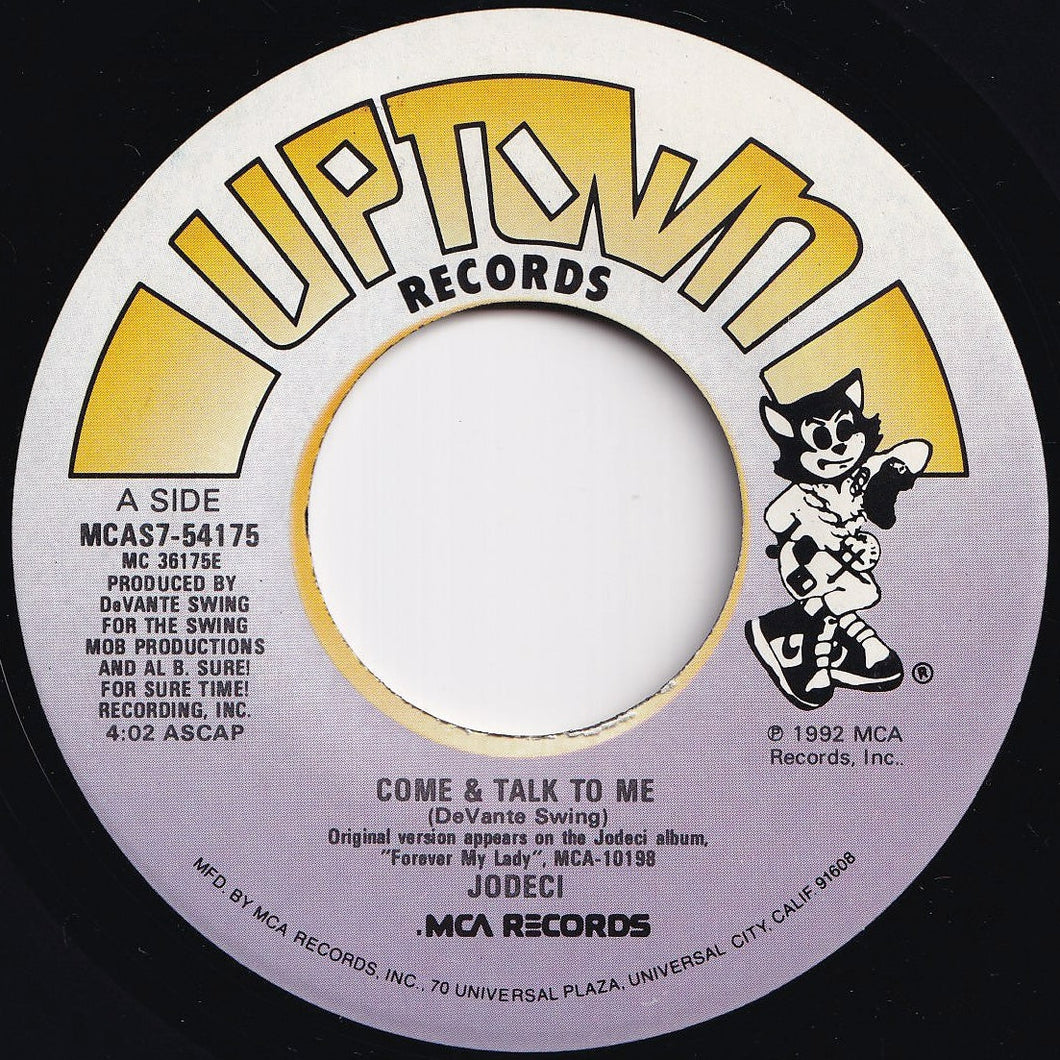 Jodeci - Come & Talk To Me / (Hip Hop Version) (7 inch Record / Used)