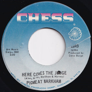 Pigmeat Markham - Here Comes The Judge / The Trial (7 inch Record / Used)