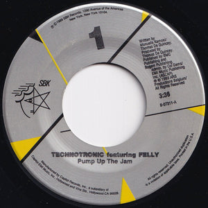 Technotronic - Pump Up The Jam / (Instrumental) (7 inch Record / Used)