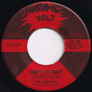 Bar-Kays - Give Everybody Some / Don't Do That (7 inch Record / Used)