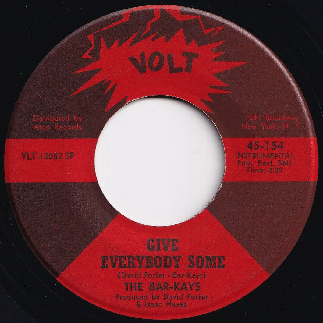 Bar-Kays - Give Everybody Some / Don't Do That (7 inch Record / Used)