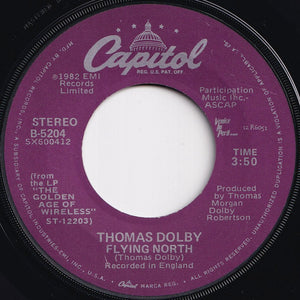 Thomas Dolby - She Blinded Me With Science / Flying North (7 inch Record / Used)