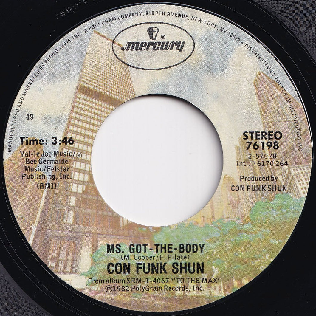 Con Funk Shun - Ms. Got-The-Body / Hide And Freak (7 inch Record / Used)