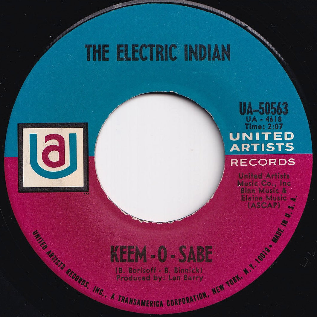 Electric Indian - Keem-O-Sabe / Broad Street (7 inch Record / Used)