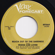 画像をギャラリービューアに読み込む, Friend And Lover - Reach Out Of The Darkness / Time On Your Side (7 inch Record / Used)
