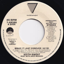 Load image into Gallery viewer, Keith Sweat - Make It Last Forever (LP Edit) / (LP Edit) (7 inch Record / Used)
