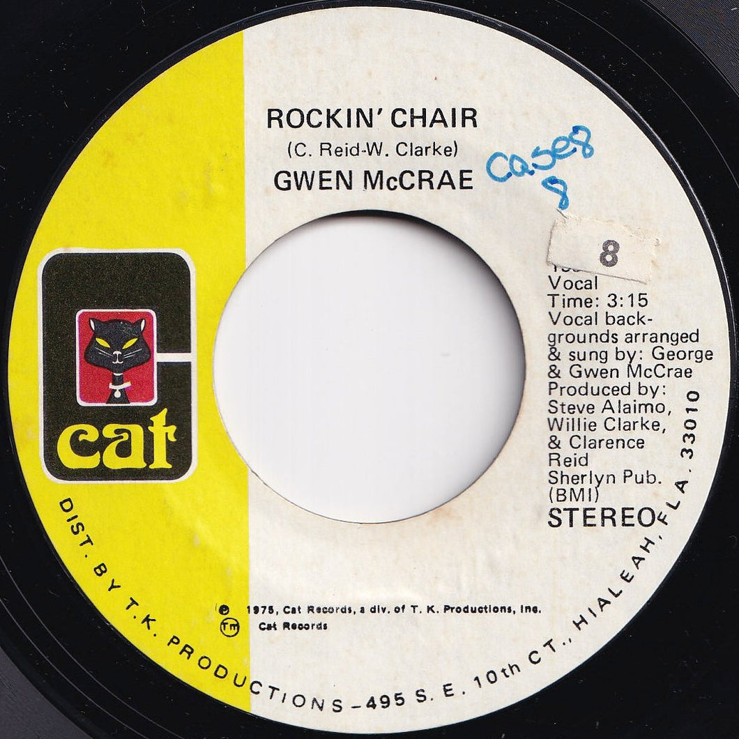 Gwen McCrae - Rockin' Chair / It Keeps On Raining (7 inch Record / Used)