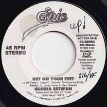 画像をギャラリービューアに読み込む, Gloria Estefan - Get On Your Feet / Get On Your Feet (7 inch Record / Used)
