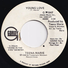 画像をギャラリービューアに読み込む, Teena Marie - Young Love / Young Love (7 inch Record / Used)
