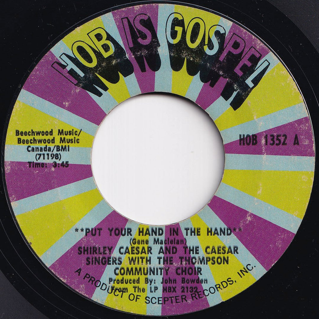 Shirley Caesar - Put Your Hand In The Hand / I Believe (7 inch Record / Used)