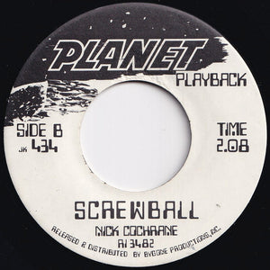 Nick Cochrane - Egga Dagga / Screwball (7 inch Record / Used)