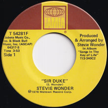 画像をギャラリービューアに読み込む, Stevie Wonder - Sir Duke / He&#39;s Misstra Know-It-All (7 inch Record / Used)
