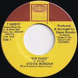 Stevie Wonder - Sir Duke / He's Misstra Know-It-All (7 inch Record / Used)