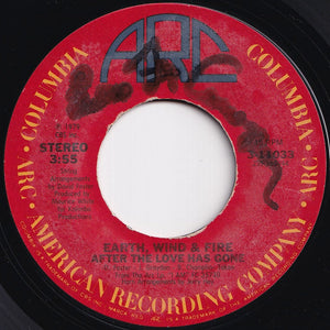 Earth, Wind & Fire - After The Love Has Gone / Rock That! (7 inch Record / Used)