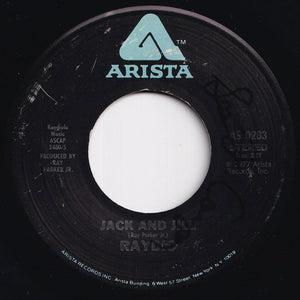 Raydio - Jack And Jill / Get Down (7 inch Record / Used)