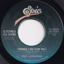 Load image into Gallery viewer, Jacksons - Heartbreak Hotel / Things I Do For You (7 inch Record / Used)
