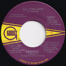 画像をギャラリービューアに読み込む, Debarge - All This Love / I&#39;m In Love With You (7 inch Record / Used)
