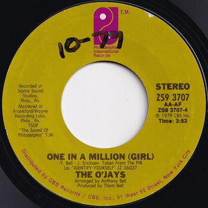 O'Jays - Sing A Happy Song / One In A Million (Girl) (7 inch Record / Used)