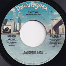 画像をギャラリービューアに読み込む, Samantha Sang - Emotion / When Love Is Gone (7 inch Record / Used)
