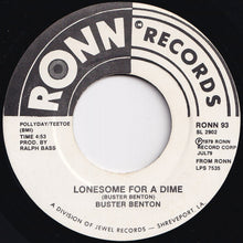 画像をギャラリービューアに読み込む, Buster Benton - Born With The Blues / Lonesome For A Dime (7 inch Record / Used)
