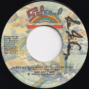 Instant Funk - I Got My Mind Made Up (You Can Get It Girl) / Wide World Of Sports (7 inch Record / Used)