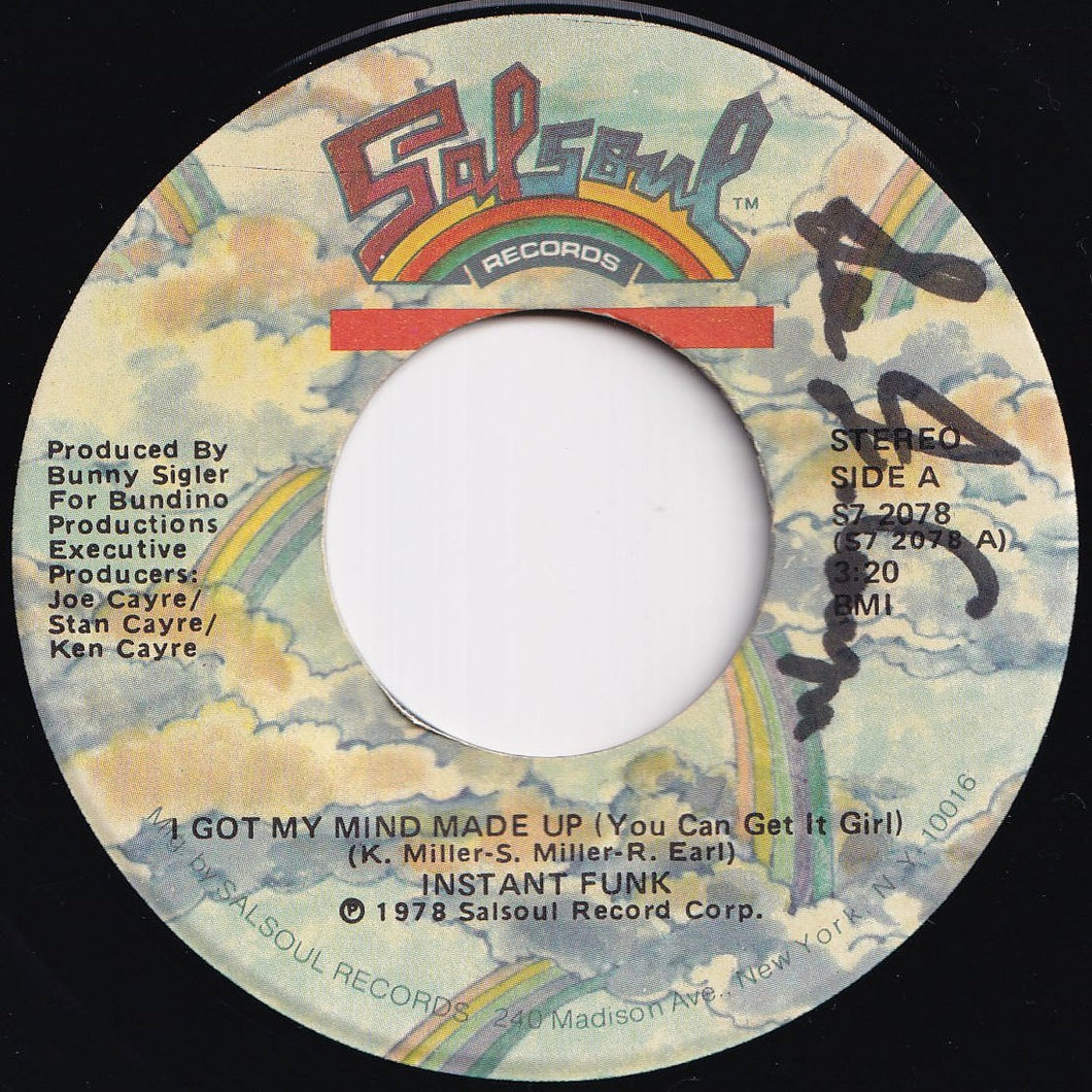 Instant Funk - I Got My Mind Made Up (You Can Get It Girl) / Wide World Of Sports (7 inch Record / Used)