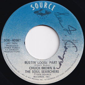 Chuck Brown & The Soul Searchers - Bustin' Loose (Part 1) / (Part 2) (7 inch Record / Used)