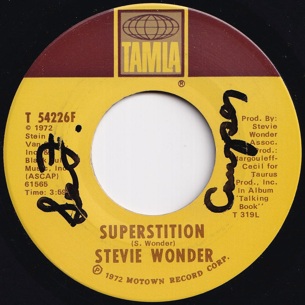 Stevie Wonder - Superstition / You've Got It Bad Girl (7 inch Record / Used)