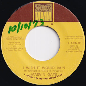 Marvin Gaye - Let's Get It On / I Wish It Would Rain (7 inch Record / Used)