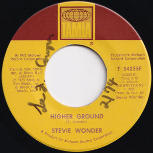 Stevie Wonder - Higher Ground / Too High (7 inch Record / Used)