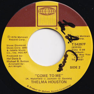 Thelma Houston - Saturday Night, Sunday Morning / Come To Me (7 inch Record / Used)