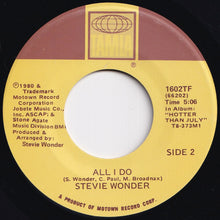 画像をギャラリービューアに読み込む, Stevie Wonder - That Girl / All I Do (7 inch Record / Used)
