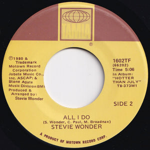 Stevie Wonder - That Girl / All I Do (7 inch Record / Used)