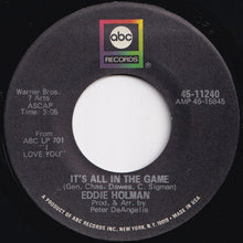 画像をギャラリービューアに読み込む, Eddie Holman - Hey There Lonely Girl / It&#39;s All In The Game (7 inch Record / Used)
