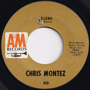 Chris Montez - Because Of You / Elena (7 inch Record / Used)