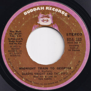 Gladys Knight And The Pips - Midnight Train To Georgia / Window Raising Granny (7 inch Record / Used)