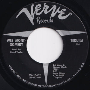 Wes Montgomery - Bumpin' On Sunset / Tequila (7 inch Record / Used)