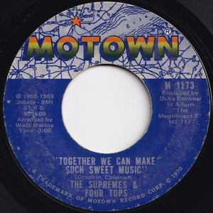 Supremes, Four Tops - River Deep - Mountain High / Together We Can Make Such Sweet Music (7 inch Record / Used)