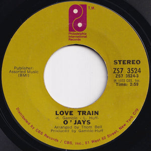 O'Jays - Love Train / Who Am I (7 inch Record / Used)