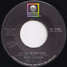 Load image into Gallery viewer, Eddie Holman - Hey There Lonely Girl / It's All In The Game (7 inch Record / Used)
