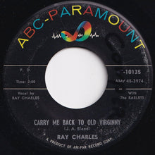 Load image into Gallery viewer, Ray Charles - Georgia On My Mind / Carry Me Back To Old Virginny (7 inch Record / Used)
