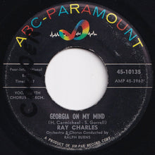 Load image into Gallery viewer, Ray Charles - Georgia On My Mind / Carry Me Back To Old Virginny (7 inch Record / Used)
