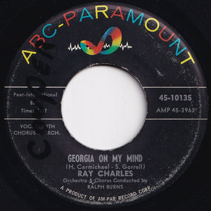 Ray Charles - Georgia On My Mind / Carry Me Back To Old Virginny (7 inch Record / Used)