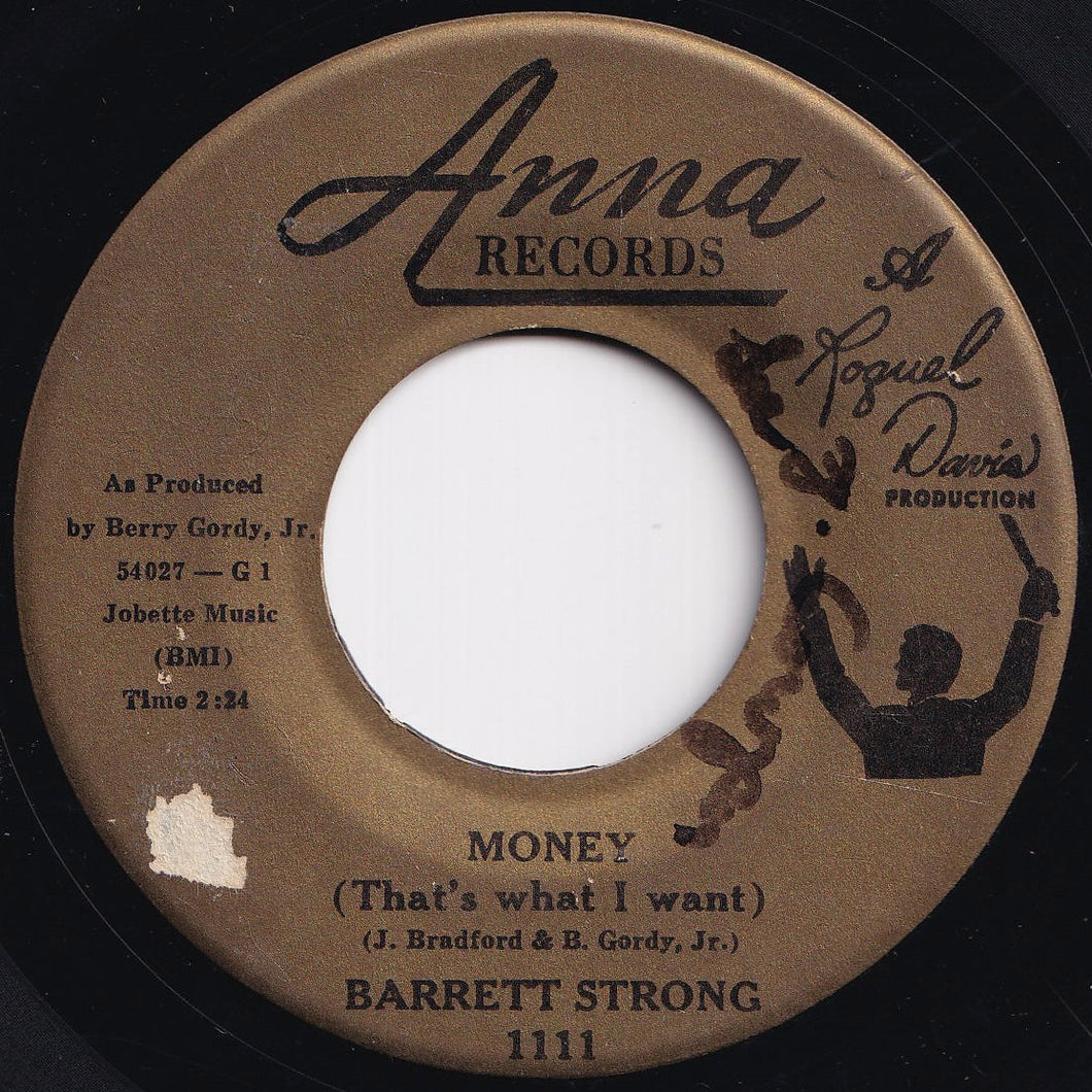 Barrett Strong - Money (That's What I Want) / Oh I Apologize (7 inch Record / Used)