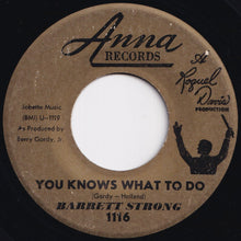 画像をギャラリービューアに読み込む, Barrett Strong - Yes, No, Maybe So / You Knows What To Do (7 inch Record / Used)
