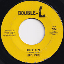 画像をギャラリービューアに読み込む, Lloyd Price And His Orchestra - Misty / Cry On (7 inch Record / Used)
