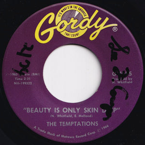 Temptations - Beauty Is Only Skin Deep / You're Not An Ordinary Girl (7 inch Record / Used)