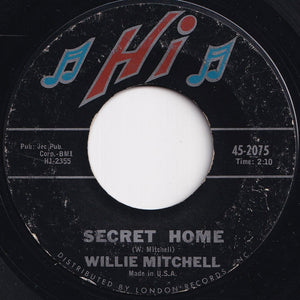 Willie Mitchell - 20-75 / Secret Home (7 inch Record / Used)