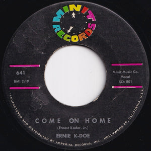 Ernie K-Doe - Come On Home / Popeye Joe (7 inch Record / Used)